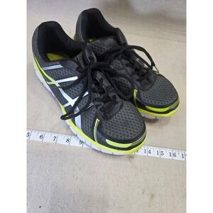 Zone Pro Mens Mesh Running Shoes Black Neon Yellow Athletic‎ Sneakers Size 10